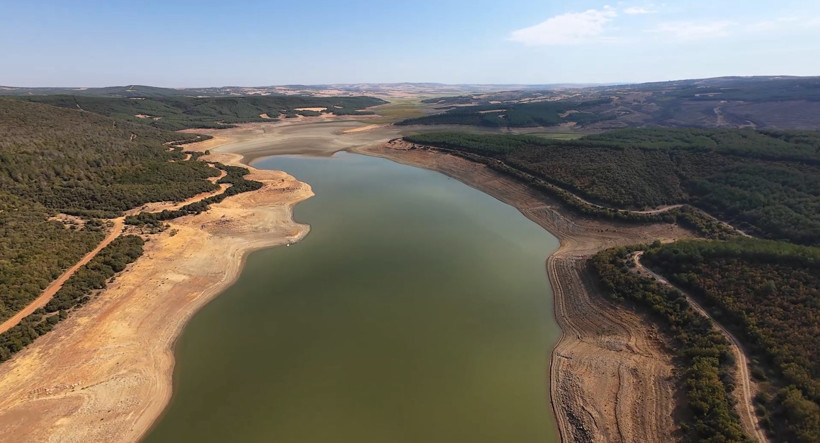 Keşan'da baraj kurudu: İlçenin su ihtiyacı kuyulardan karşılanıyor - Resim : 1