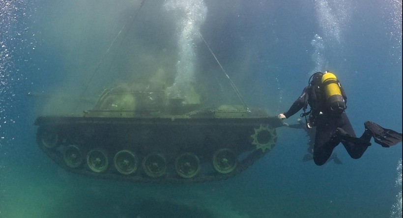 Saros Körfezi'ne tank batırıldı - Resim: 27
