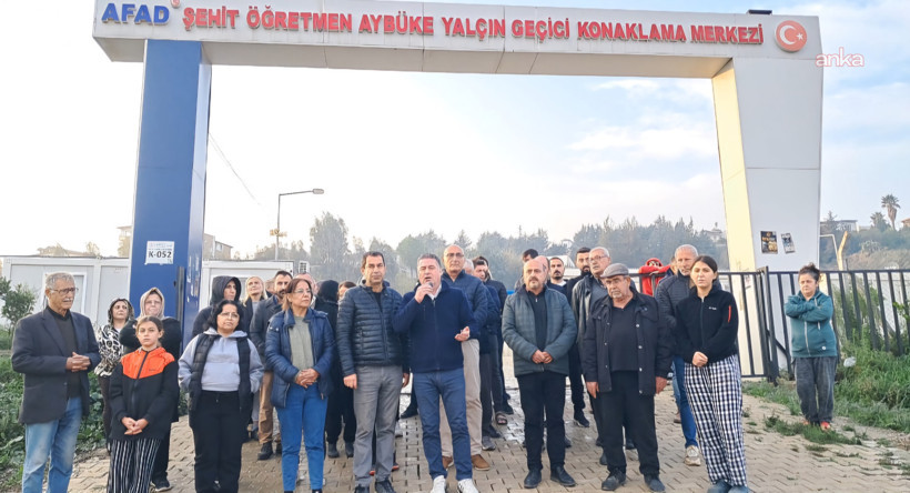 Konteyner kentte tahliye tedirginliği: Taciz ediliyoruz - Resim : 1