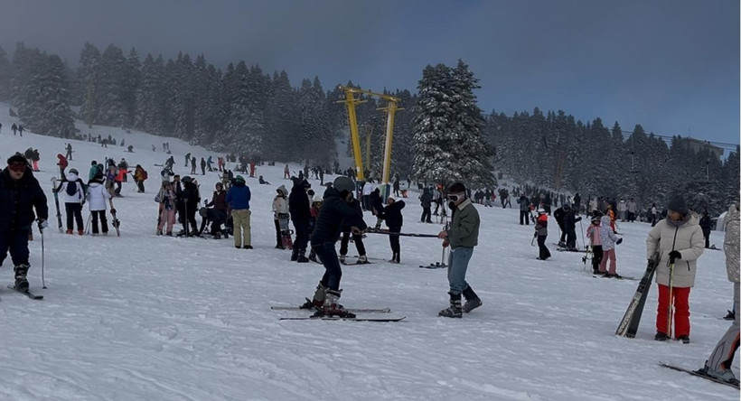 Uludağ'da 14 Şubat Sevgililer Günü yoğunluğu - Resim : 1
