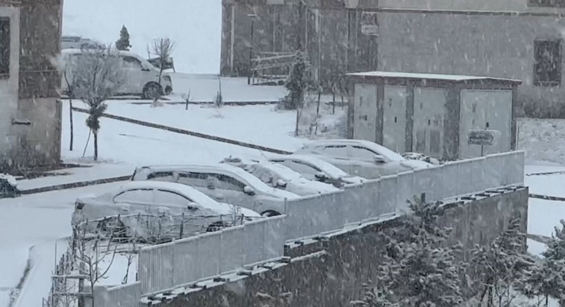 Nisan ayında kış manzaraları: Lapa lapa kar yağdı - Resim: 3
