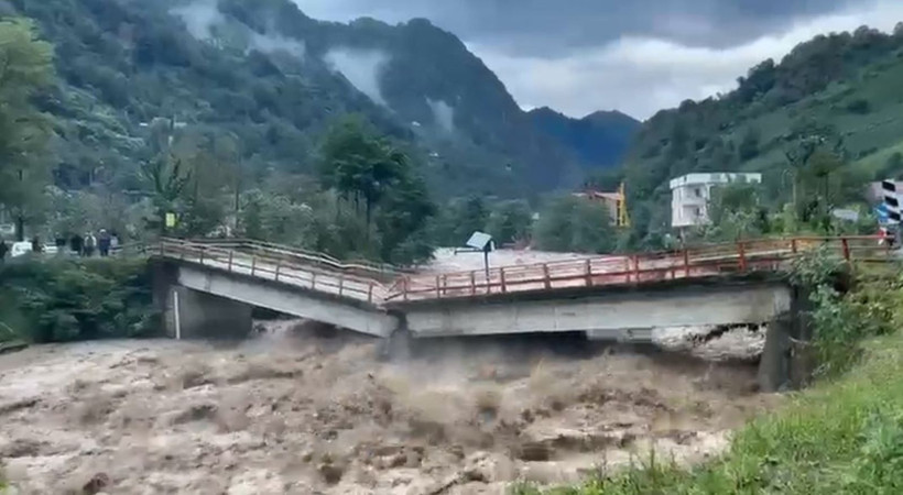 Köprüler-bungalovlar sele kapıldı, turuncu alarm verildi - Resim: 7