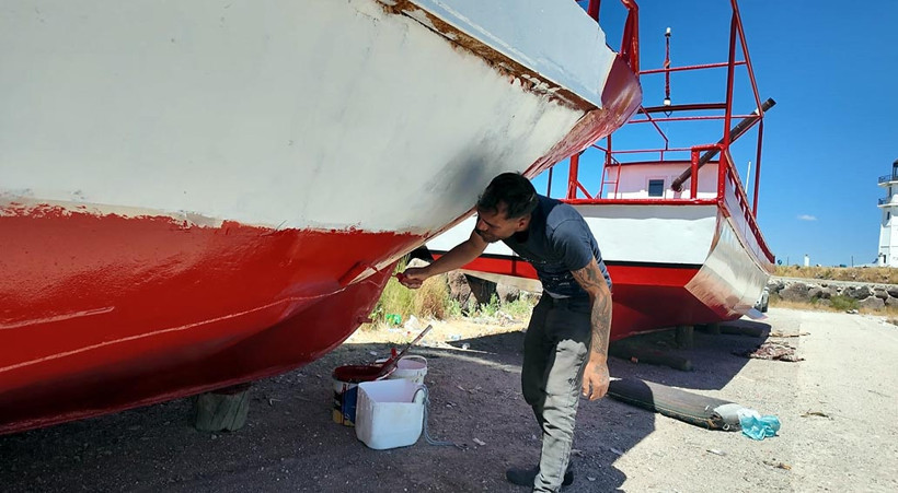İnci kefalinde yasak sona erdi: Van Gölü'ne ağlar atıldı - Resim : 2