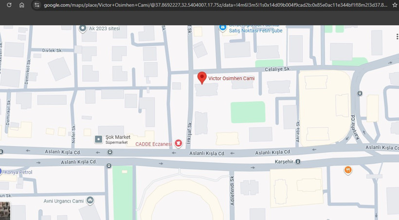 Victor Osimhen Camii, Konya'yı ayağa kaldırdı - Resim : 1