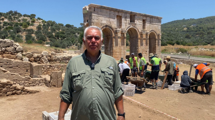 Patara'nın simgesi kent kapısı çevresindeki stoa ve dükkanlar gün yüzüne çıkarılıyor - Resim: 4