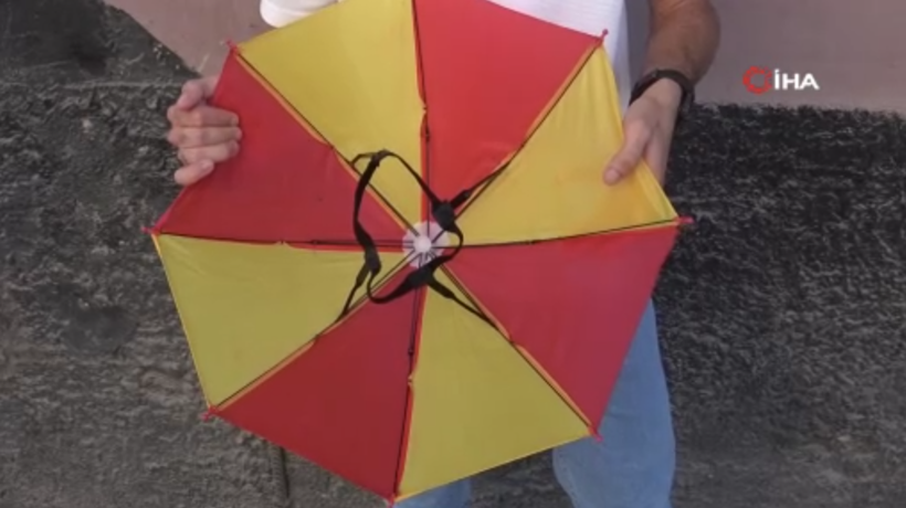 Sıcaklardan bunalınca harekete geçti: Her an yeni moda olabilir - Resim : 1