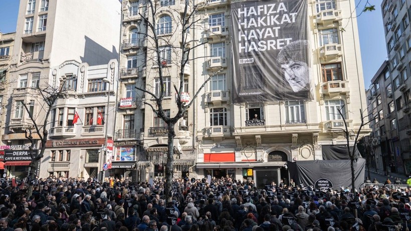 Hrant Dink, öldürüldüğü yerde anıldı - Resim: 2