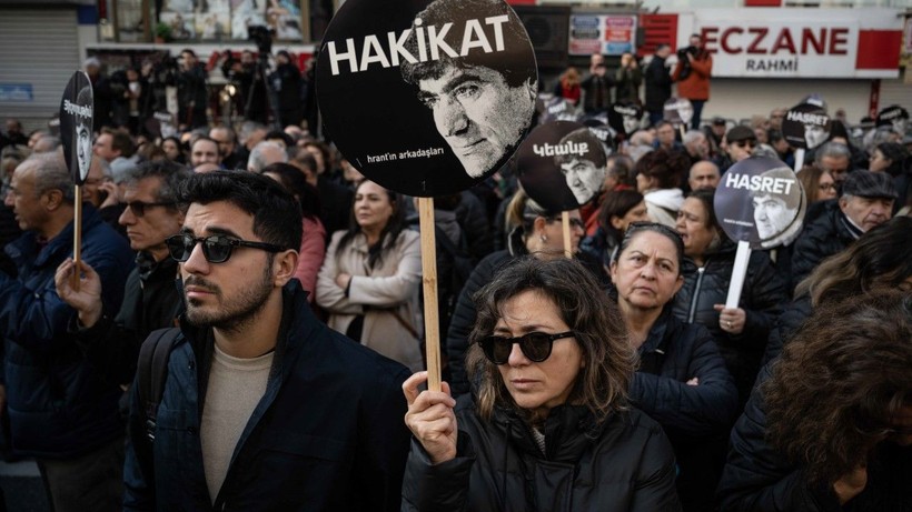 Hrant Dink, öldürüldüğü yerde anıldı - Resim: 3