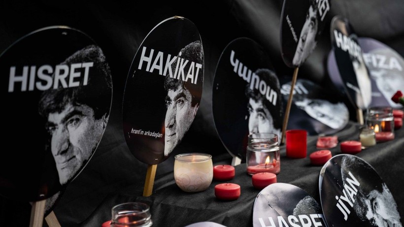 Hrant Dink, öldürüldüğü yerde anıldı - Resim: 10