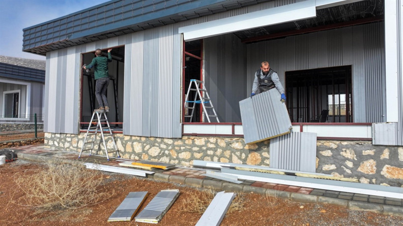 Hasankeyf'teki kaçak villalar yıkıldı - Resim : 2