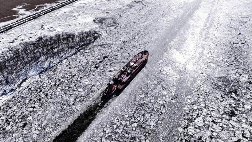 ABD'de dondurucu soğuklar: Hudson Nehri buz tuttu - Resim: 10