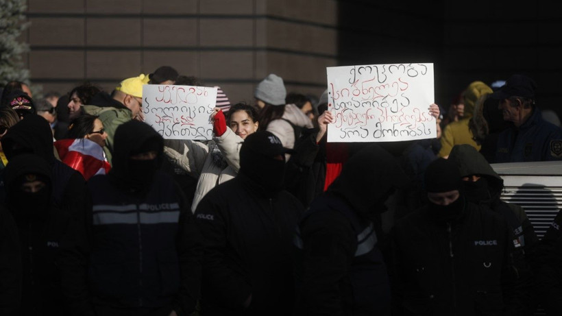 Gürcistan’da AB yanlısı gösteriye müdahale - Resim: 5