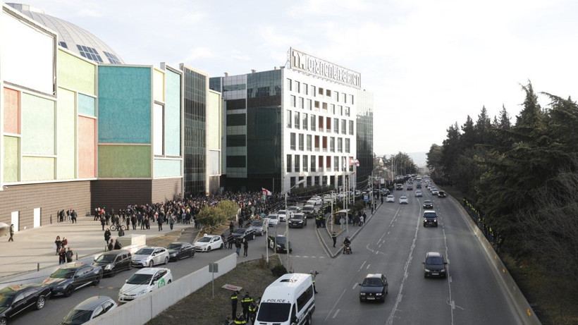 Gürcistan’da AB yanlısı gösteriye müdahale - Resim: 10