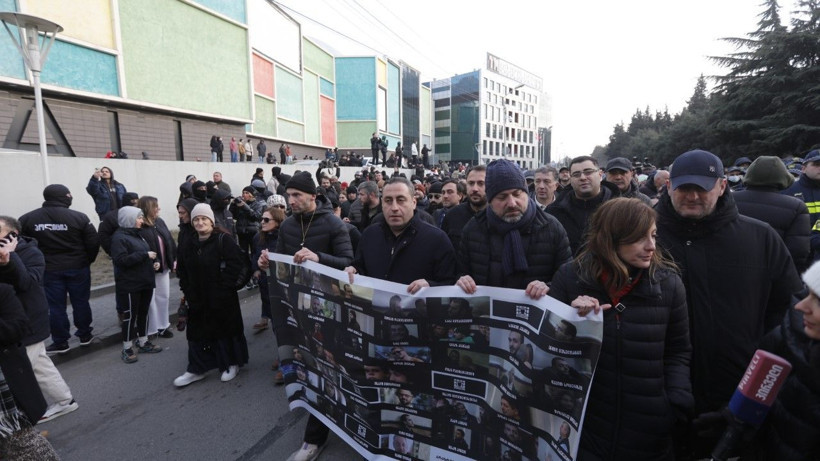 Gürcistan’da AB yanlısı gösteriye müdahale - Resim: 15