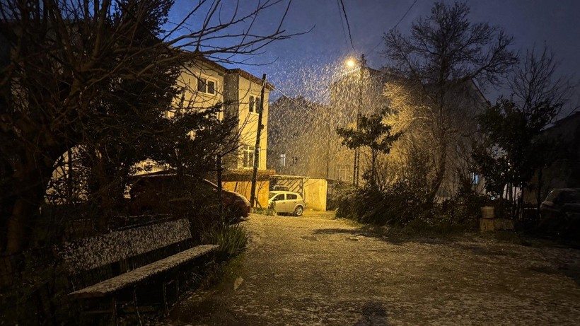 İstanbul'da kar yağışı - Resim: 9