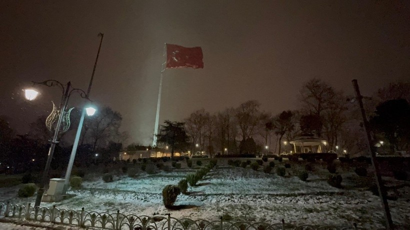 İstanbul'da kar yağışı - Resim: 14