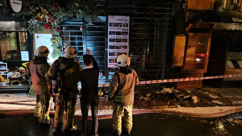 Beyoğlu’nda otel yangını - Resim : 1