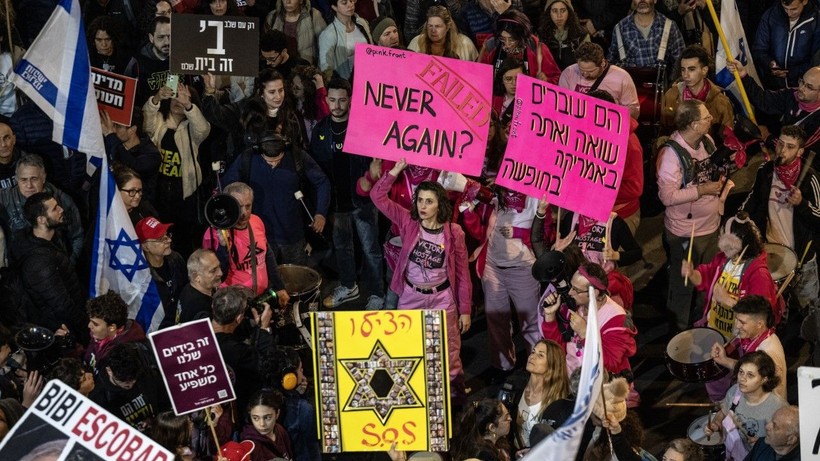 Tel Aviv’de ‘ateşkes’ gösterisi - Resim: 12