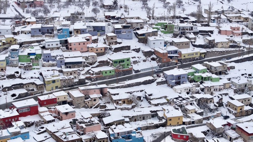 Renk cümbüşüne kar dokunuşu! Kayseri'de eşsiz kış manzarası - Resim: 7