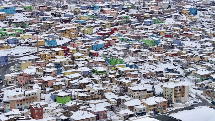 Renk cümbüşüne kar dokunuşu! Kayseri'de eşsiz kış manzarası - Resim: 9