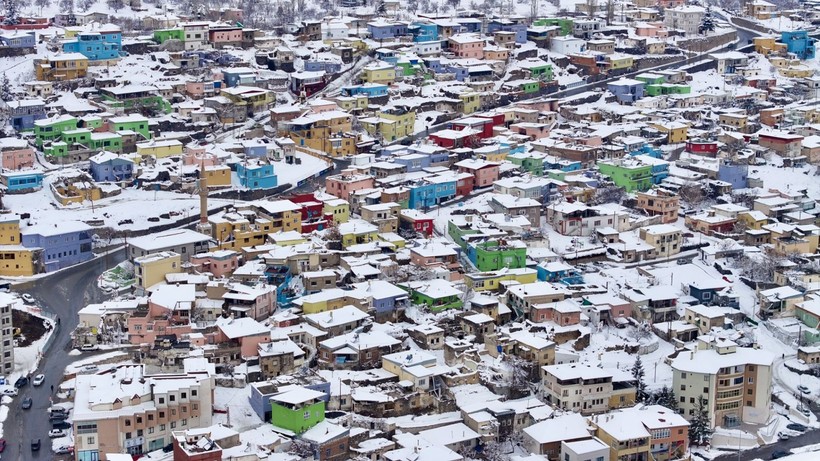 Renk cümbüşüne kar dokunuşu! Kayseri'de eşsiz kış manzarası - Resim: 15