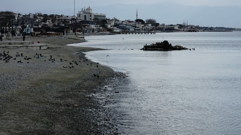 Balıkesir’de deniz çekildi - Resim: 2