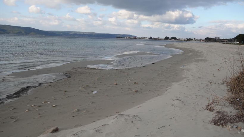 Çanakkale kıyılarında da sular çekildi - Resim: 4