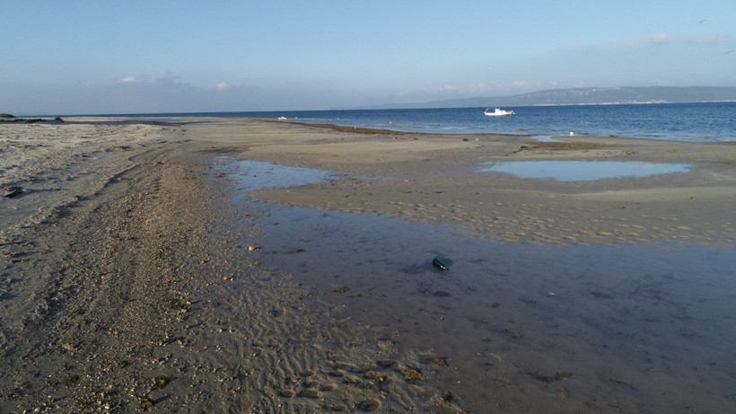 Çanakkale kıyılarında da sular çekildi - Resim: 7