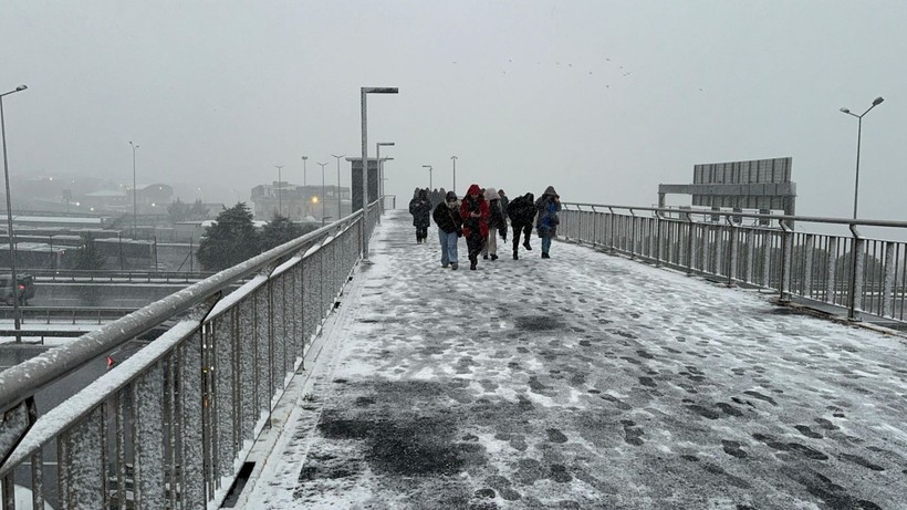 İstanbul'un karla imtihanı - Resim: 3