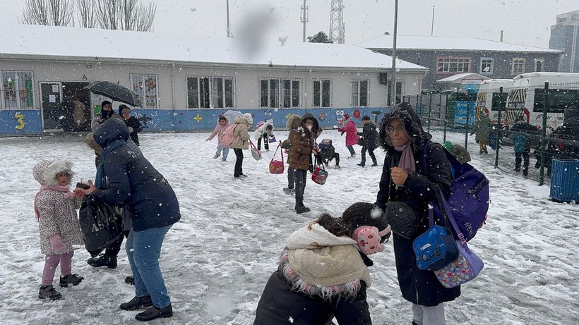 İstanbul'un karla imtihanı - Resim: 9