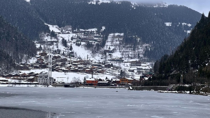 Uzungöl buz tuttu - Resim: 5