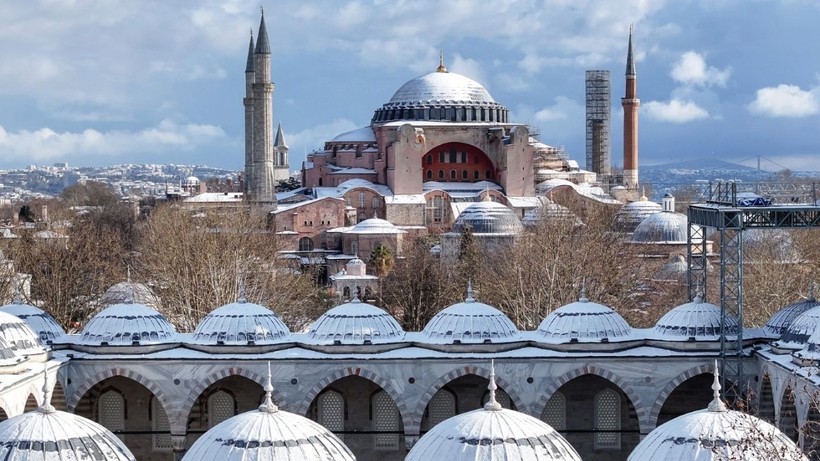 İstanbul kara hasret kalmış: Beyaz örtü üstünde eğlenceli anlar - Resim: 12