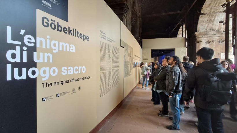 Göbeklitepe Roma'da rekor kırdı - Resim : 2