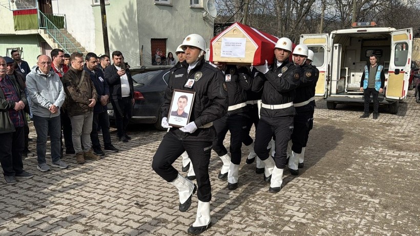 Genç polis memuruna son veda - Resim: 1