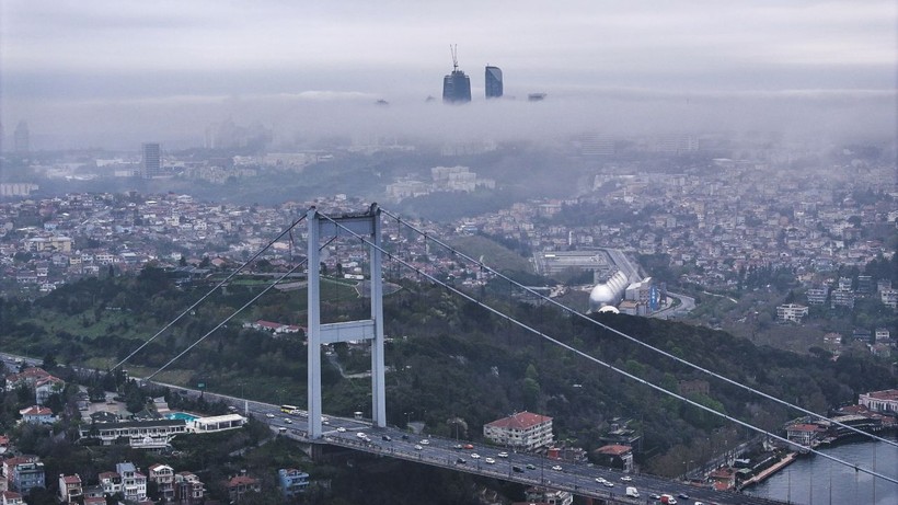 İstanbul'da sis: Kartpostallık görüntüler ortaya çıktı - Resim: 12