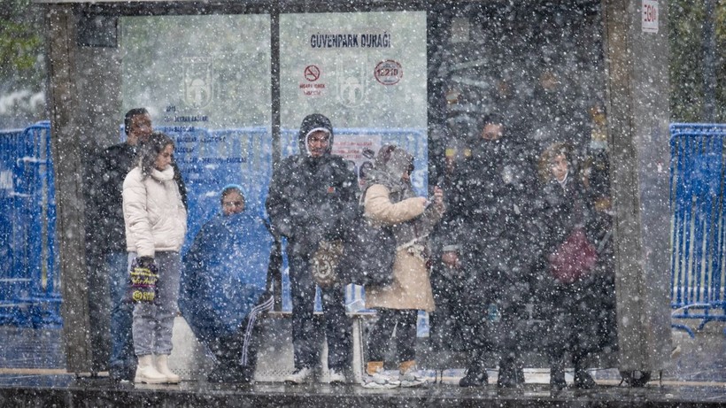 Ankara'da beklenen kar yağışı başladı - Resim: 3