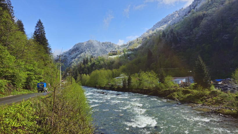 Rize'de kart postallık manzaralar - Resim: 1
