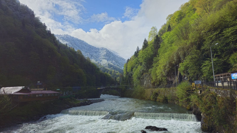Rize'de kart postallık manzaralar - Resim: 7
