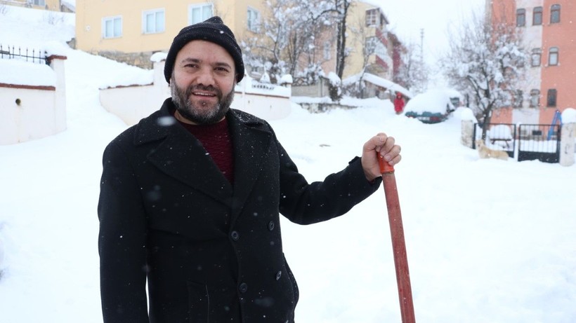Nisan ayında kar kalınlığı yarım metreyi geçti - Resim: 2