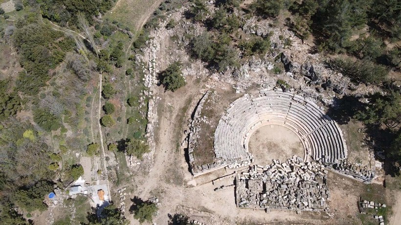 Karya'nın kalbinde tarihe yolculuk: Hyllarima'nın surları ayağa kalkıyor - Resim: 1