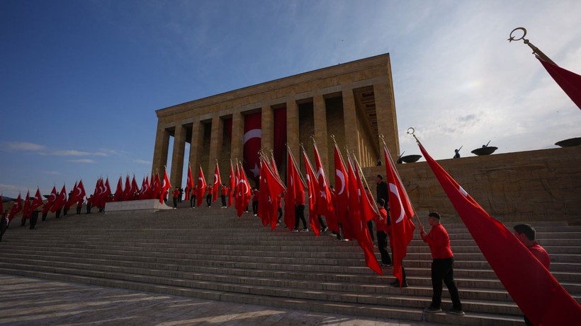 Çocuklar Ata'nın huzurunda - Resim: 4