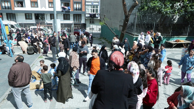 Depremden kaçanlar Gezi Parkı'na sığındı - Resim : 5