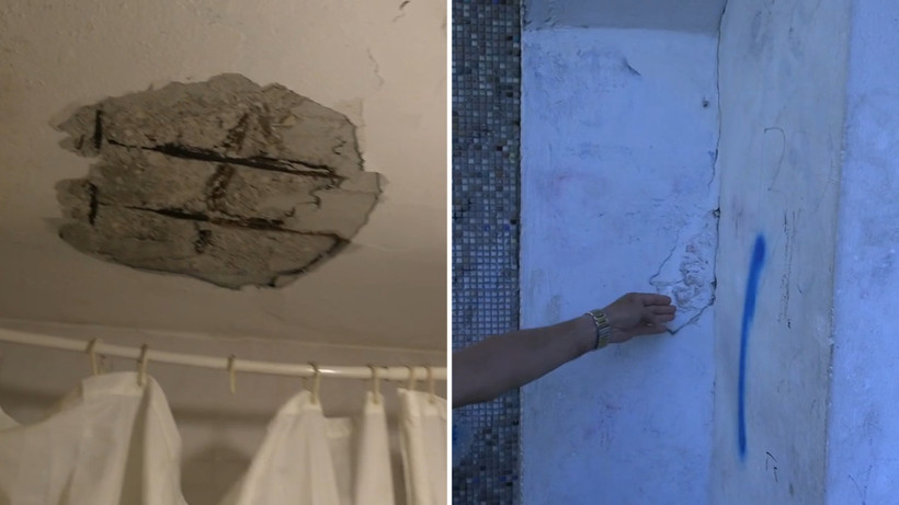 Bina sakinleri isyan etti: Kırık duvarları seyrederek ölümü bekliyoruz - Resim : 3