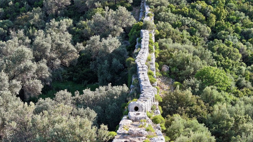 Antik çağın su mühendisliği harikası Delikkemer turistlerin gözdesi oldu - Resim: 7