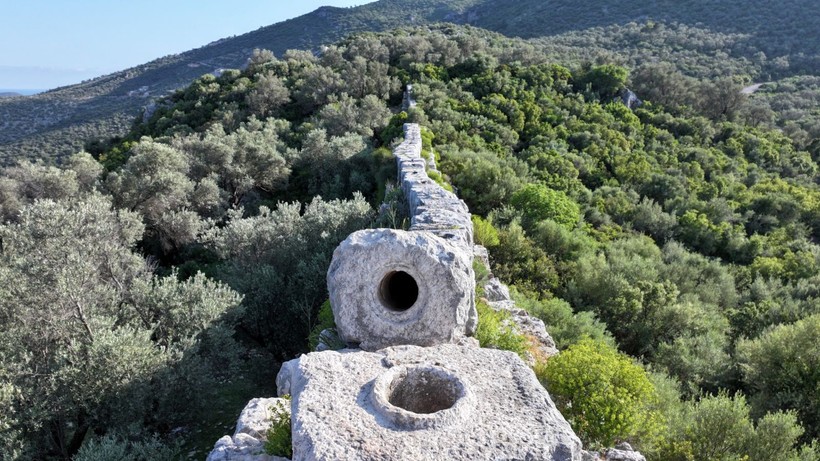 Antik çağın su mühendisliği harikası Delikkemer turistlerin gözdesi oldu - Resim: 1