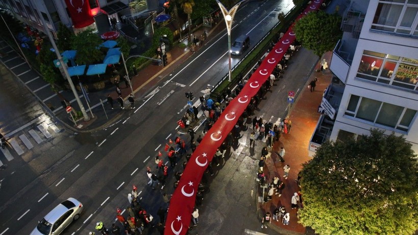 Samsun’da 1919 metre uzunluğunda bayrak açıldı - Resim: 6