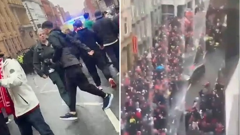 Liverpool kutlamalarında araç kalabalığa daldı: Yaralılar var - Resim: 7