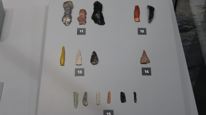 10 bin yıl öncesine ait insan izleri sergileniyor - Resim : 1