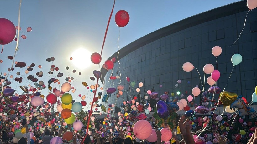Binlerce balon, minik Elif için uçuruldu - Resim: 2