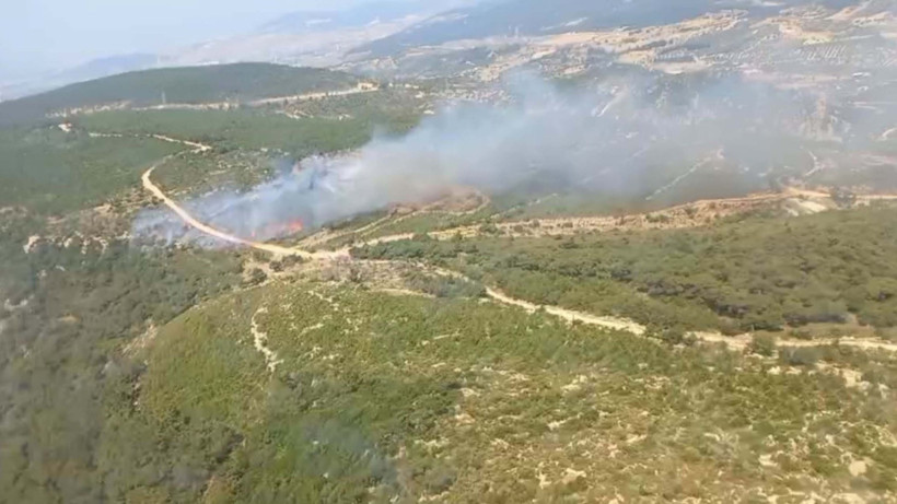 İki ilde orman yangını - Resim : 3